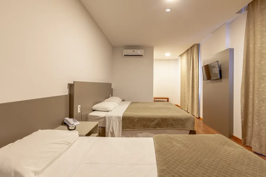 Apartamento Triplo - Casal + 1 Cama