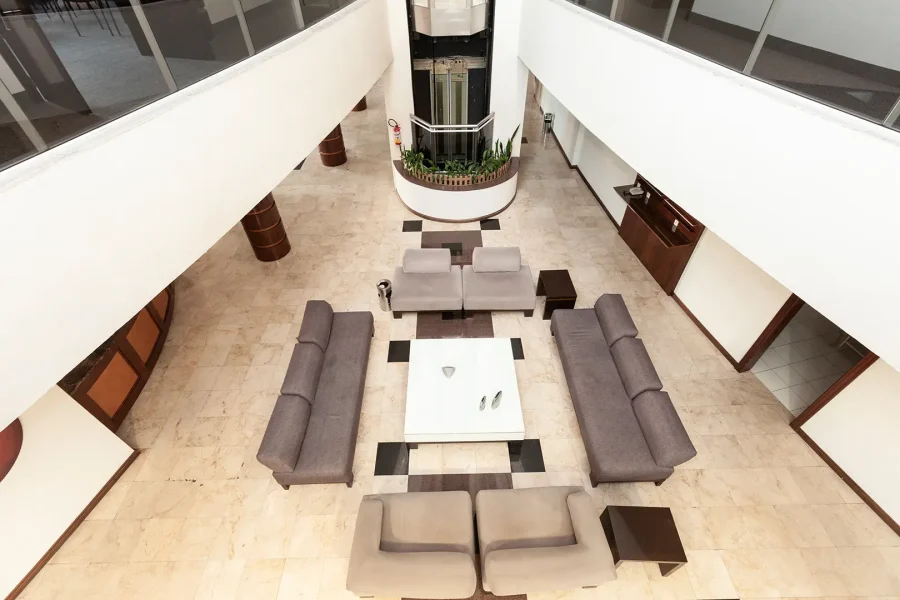 Eventos - Vista da Recepção